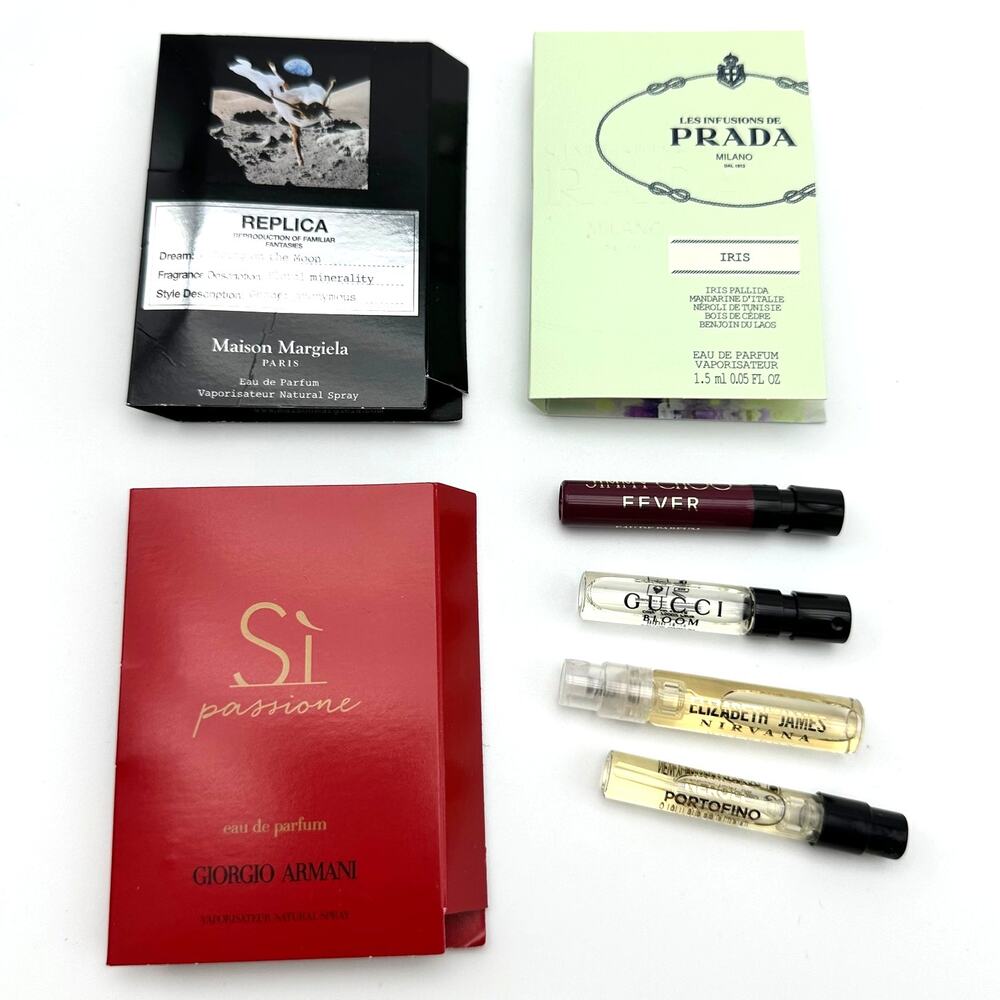 7 Luxury Perfume Samples